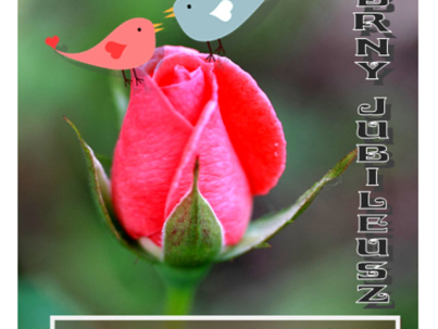 naklejka jubileuszowa na alkohol