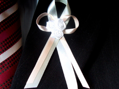 kotylion , bukiecik weselny