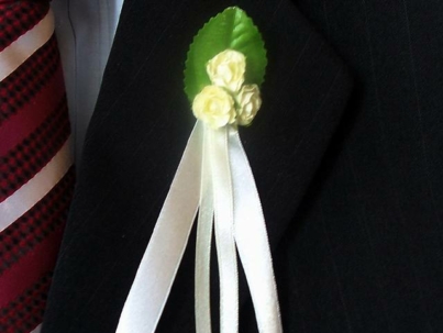 kotylion , bukiecik weselny