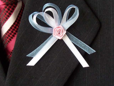 kotylion , bukiecik weselny