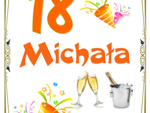 naklejka urodzinowa na alkohol