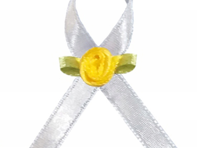 przypinka weselna dla gości , kotylion weselny