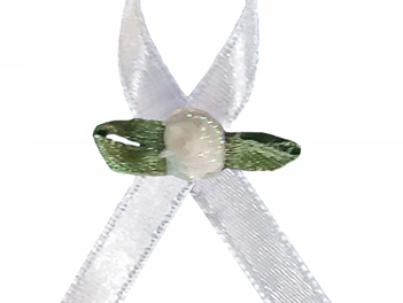 przypinka weselna dla gości , kotylion weselny