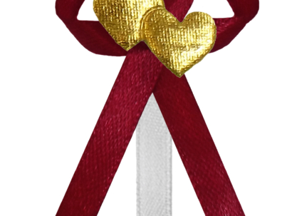 przypinka weselna dla gości , kotylion weselny