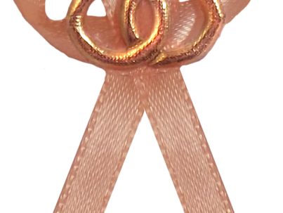 przypinka weselna dla gości , kotylion weselny