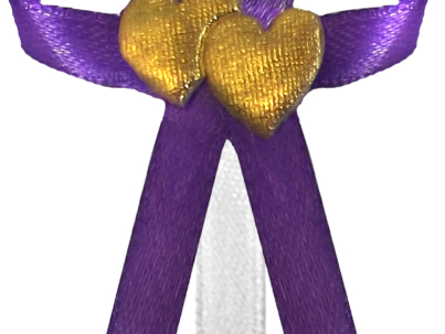 przypinka weselna dla gości , kotylion weselny