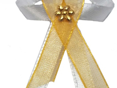 przypinka weselna dla gości , kotylion